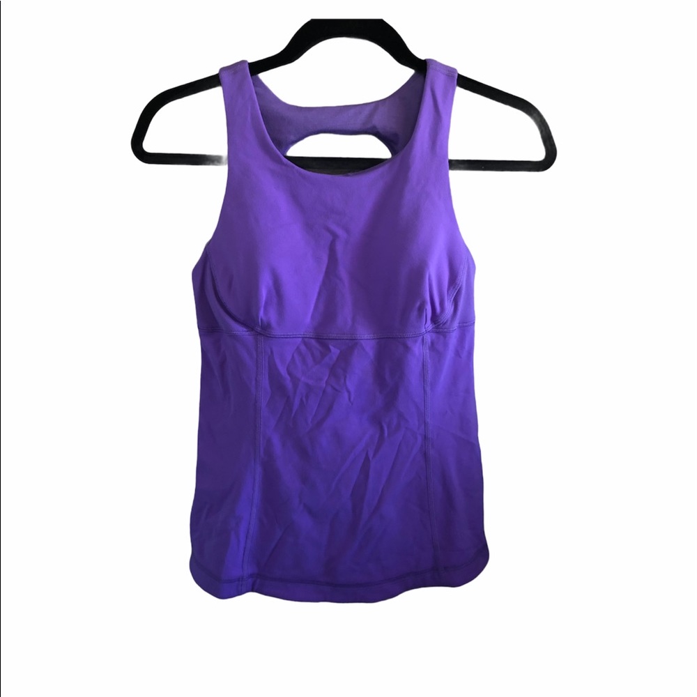 Lululemon purple tank top